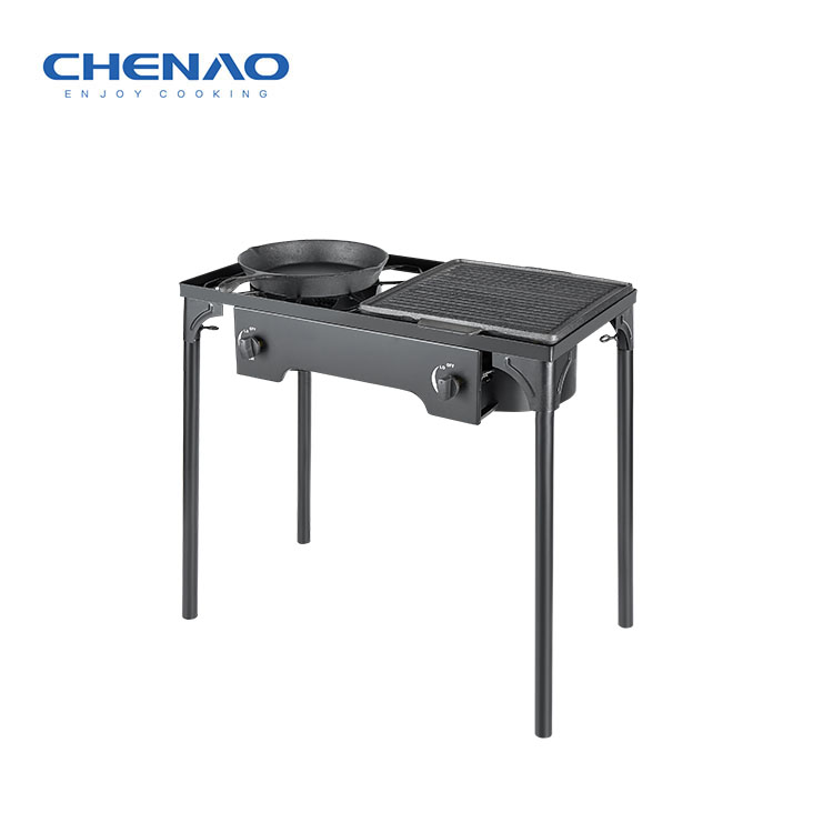 High pressure 2 burner explore gas stove outdoor gas cooker 