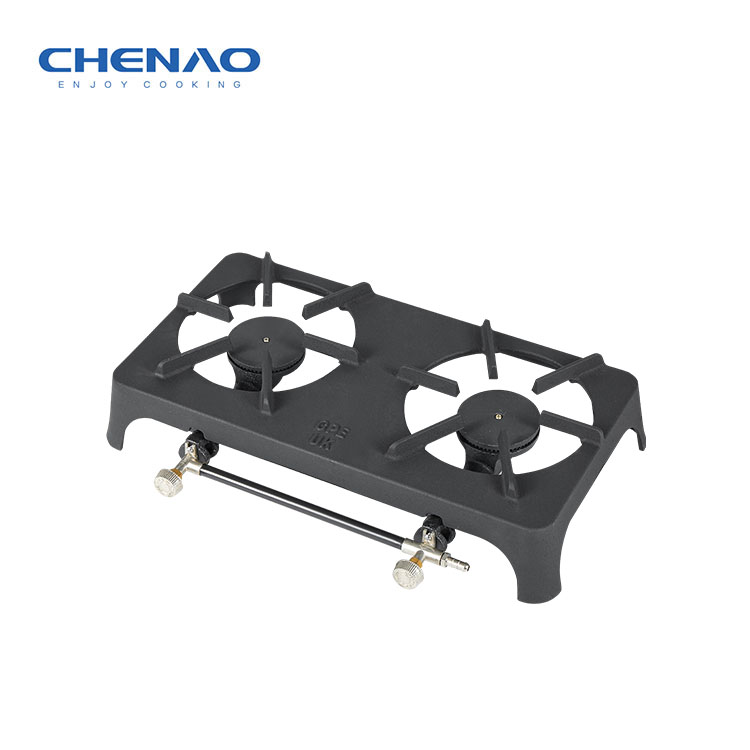 best selling cast iron camping heavy gas stove very popular in middle east market