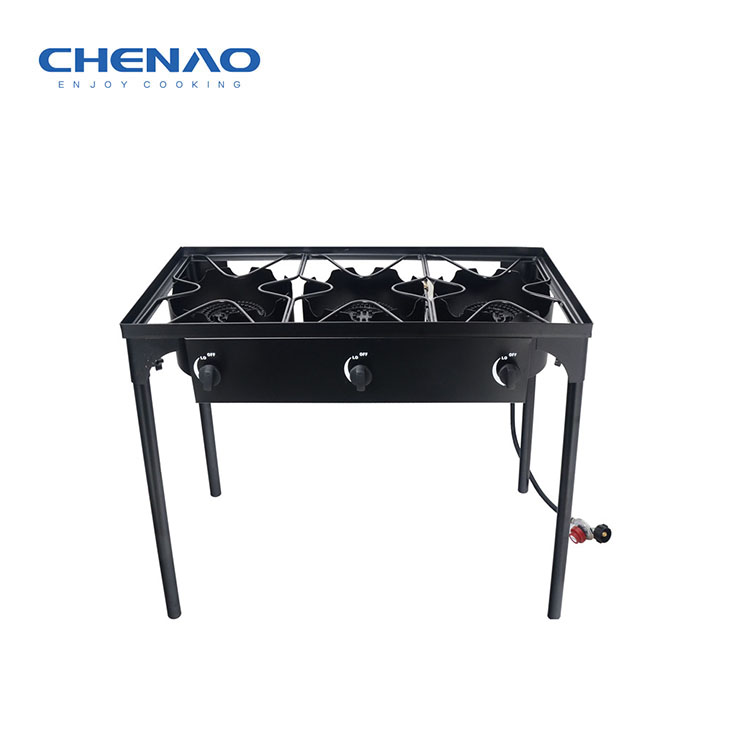 Outdoor Portable 3 burner gas stove camp stove cooker stove