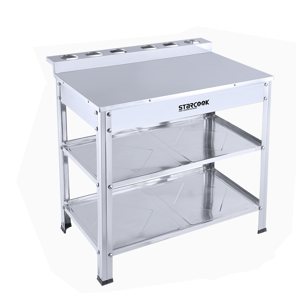 Stand Table Stainless Steel 2 operation area